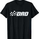 Racing Birthday Party Matching Family Race Car Pit Crew Dad T-Shirt Size M