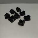 Square Chair Leg Protectors for Hardwood Floors, 8 Pcs Silicone Felt Furniture Leg Cover,Fit: 2.25" -2.75" Black.