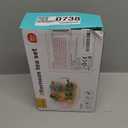 15pcs Wooden Tea Set for Little Girls, MONT PLEASANT Wooden Toys, Toddler Tea Set Play Kitchen Accessories Play Food playset for Kids Tea Party