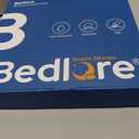 BEDLORE Waterproof Mattress Protector, Twin XL Size Mattress Pad with Deep Pocket Fitted Up to 6-15 inches, Soft Breathable Bed Mattress Cover for Bedroom, College Dorm (White)