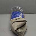 MIULEE Taupe Velvet Curtains 84 inches 2 Panels - Luxury Room Darkening Window Drapes for Bedroom Living Room Thermal Insulated Super Soft Blackout, Back Tab Rod Pocket Pinch Pleated, W52 x L84