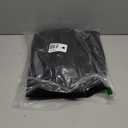 IC ICLOVER Outdoor TV Cover 50 Inch, 600D Heavy Duty Waterproof & Weatherproof TV Protector with Zipper Access & Roll-up Front Flap with Bottom Cover, Television Enclosure for Outside Flat Screen TV (Black)