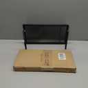 YOLOPARK Under Shelf Organizer, Extendable Under Shelf Storage for Pantry Cabinet, Laundry Room, Shoe Bench, Closet (2 Pcs (3.66" H x 8.26"D) Extendable, Black)