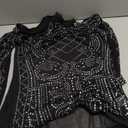 UEOIOW Women's Mesh Tops Glitter Sparkle Rhinestone Shirts See Through Tees Sheer Going Out Blouse (Medium, #23 Black)