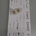 LUXE Bidet NEO 185 - Dual Nozzle, Self-Cleaning, Non-Electric Bidet Attachment for Toilet Seat, Adjustable Water Pressure, Rear & Feminine Wash (Gold)