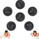 2 x 6pcs Replacement Stopper for Owala FreeSip Sway 30oz 40oz, Silicone Lid Top Gasket for Owala FreeSip Tumbler 40oz, Cap Mouth Rubber Plug Replacement Parts for Owalla Accessories BPA-Free(Gray)
