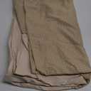 MIYE Pleated Waffle Weave Bed Skirt, Tailored Dust Ruffle 14 Inch Drop Easy Fit, Machine Washable (Cream, King - 14" Drop)