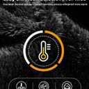 Kids Ski Mask Balaclava for Boys Girls, 2 Size Fleece Winter Face Mask Hat for Kids Toddler, Warm Balaclava Hood Neck Scarf (2-7 Years, Black)