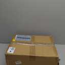 Grid Wall Panel 2PCS Display Stand 2' x 5.2' FT Black Grid Wall Panels Movable Retail Display Racks Floorstanding Gridwall Heavy Duty with Wheel for Art Craft Photo Displays Fair Trade Show