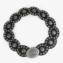 INOGIH Womens Wide Western Cowboy Disc Belt Vintage Cowgirl Concho Leather Belts Boho Style for Jeans Dress Skirt