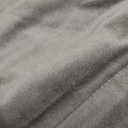 HPD Half Price Drapes Signature Velvet Thermal Blackout Curtains for Living Room 96 Inch Long (1 Panel) Rod Pocket Insulated Blackout Curtains for Bedroom Window Curtains, 100W x 96L, Gunmetal Grey