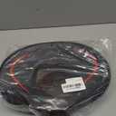 Noseless Bike Seat Cushion for Men & Women - Extra Padding & Comfort Wide Bicycle Seat, Oversized Comfortable Saddle for Peloton Bikes, Exercise Bikes, Electric Bikes, Cruiser Bikes (Red)