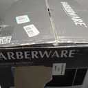 Farberware 0.9 Cu. Ft. Countertop Microwave Oven 900W Power, Auto Cook Settings, Defrost, and Safety Lock White