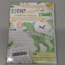 Dinosaur Birthday Invitations for Boy Age 3, Three-Rex Party Decoration and Supplies, 20 Fill-In Invites + Envelopes