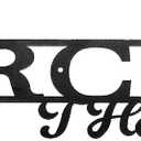 Spiritual Spaces Durable Thick Metal Wall Decor - Spiritual Bible Quotations, Glossy Black Powder Coating, Water-Resistant - Robust and Long-Lasting, Ideal for Indoor & Outdoor Use, Uplift Your Spirit