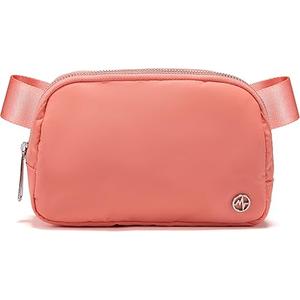 Pander Belt Bag for Women, Fashion Waist Packs, Crossbody Bags, Everywhere Belt Bag with Adjustable Strap (Sonic Pink).