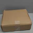 Giant Fur Bean Bag Chair Cover for Kids Adults, (No Filler) Living Room Furniture Big Round Soft Fluffy Faux Fur Beanbag Lazy Sofa Bed Cover (Black, 7FT)