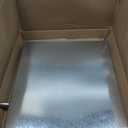 Stainless Steel Air Conditioner Drip Pan 17.3×15.7in with 6.6Ft Drain Hose and Clamp Leakproof Water Tray for External Unit HVAC and Portable Ac Drainage