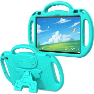 AVAWO Kids Case for 10-inch Tablet with Shoulder Strap, Lightweight Shockproof Handle Cover for 10" Tablet(Not for Other Tablet), Mint Green