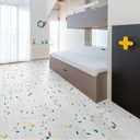 Art3d Peel and Stick Floor Tile, 30-Pack 12 x 12in. Covers 30 Sq.ft, Waterproof Vinyl Flooring Tiles Self Adhesive for Kitchen, Bathroom & Bedroom - Modern Terrazzo