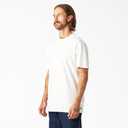 Dickies Men's Short Sleeve Heavyweight Crew Neck (White, L)