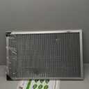 VEVOR Electrostatic Air Filter, 16x25x1 inch Washable & Reusable Aluminum AC/HVAC Furnace Filter, MERV 8 Long Lifetime, Healthier Home or Office (Actual Size: 15.5 x 24.65 x 0.82 in)