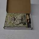 ISSEVE Book Nook Kit, DIY 3D Wooden Puzzle Dollhouse Booknook for Adults, Tiny Miniature House Kit Bookshelf Decor with LED Light and Dust Cover, Gifts for Family and Friends (Forest Secret World)