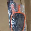 LAANPOLE 4-in-1 Pool Skimmer Net with Pole, Heavy Duty Pool Net and Fine Mesh Leaf Skimmer Net for Above Ground Pool, 16FT Telescopic Pool Pole with Professional Pool Net and Pool Hook for Cleaning