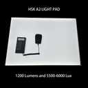 HSK A2 LED Artist tracing Light Box Copy Table, Adjustable High Brightness Light Pad for Tatto Drawing, Sketching, Animation,Diamond Painting Accessories