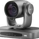 2 x 4K NDI Camera with AI Auto Tracking 21X Optical Zoom HDMI/SDI/USB 3.0/PoE/IP PTZ Camera 4K for Church Worship, Live Events, Video Conferencing (OBS, vMix, Zoom, Teams)