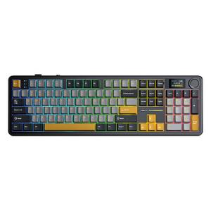 AULA Wireless Keyboard and Mouse Combo, F108 Full Size Mechanical Keyboard SC580 Tri-Mode Gaming Mouse