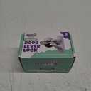 Door Lever Lock (2 Pack)  Prevents Toddlers from Opening Doors  Easy One-Hand Operation for Adults  Durable ABS with 3M Adhesive Backing  No Tools Needed for Install (White)