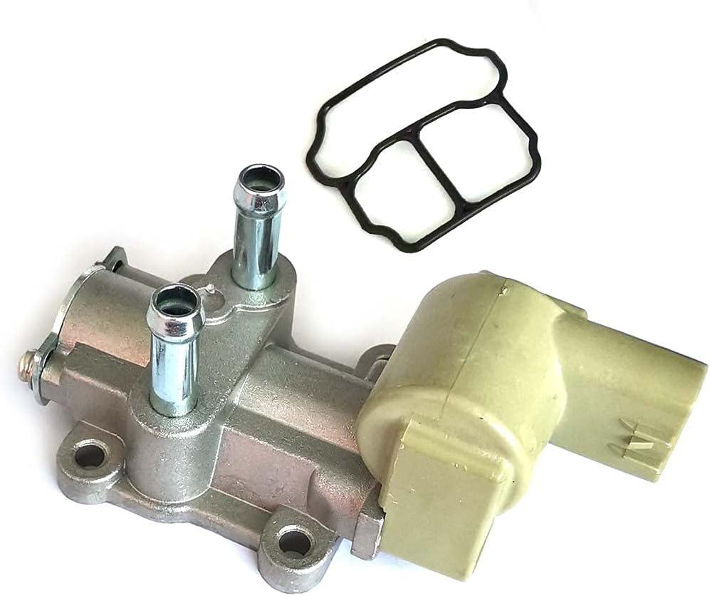 DEVMO Idle Air Control Valve IACV IAC186 AC186 16022P2EA51 Replacement Compatible With Honda Civic CX DX EX HX LX GX 1996-2000 A-cura EL 1997-2000 1.6L SOHC With Gasket