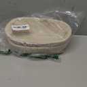 Sondiko Oval Sourdough Proofing Basket 2 Pack, Handmade Sourdough Bread Baking Supplies, Banneton Bread Proofing Basket with Proofing Cloth Liner for Sourdough Bread, Baking