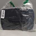 opux Insulated Lunch Bag for Men Women, Leakproof Black Lunch Box for Work, Portable Soft Lunch Cooler Bag with Shoulder Strap, Adult Lunchbox Lunch Pail for Kid Boy Girl School, 14 Can/8L