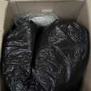 LXKCKJ 30 Ft Winter Pool Covers for Above Ground Pools - Heavy-Duty PE Material with Ground Nail Accessories & Reinforced Edges, Extra Thick Tarp & Dustproof Protection (Black)