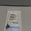 KERZZIL Cute Rectangle Compatible with iPhone 12/12 Pro 6.1-inch Case,Slim Colorful Sparkle Glitter Soft TPU Silicone Protective Durable Cases Cover(Pearl)