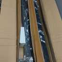 CKE 15-20ft Complete Set 36" Cable Railing Post Kit, 4Pack Adjustable Top Level Drilled Line Posts(35"x2"x2"), 250ft 1/8" Wire Rope, Black Swageless Invisible Cable Railing Kit (No Handrail) LPS01