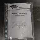 COBIZI Canopy 10x20 Pop Up Canopy Tent with 6 Sidewalls, One Push Party Tents for Parties Outdoor Wedding Waterproof Gazebo Commercial Event Tent with Sandbags, White 