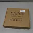 Flameless LED Pillar Candles with Remote Control and Timer, Battery Operated Flickering Electric Candles Set of 5, Crackle Design for Home Decor Wedding Party(D2.2'' x H5''/5''/6''/7''/8'')