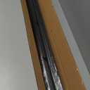 Tension Curtain Rod By EZFurni,123-160 Inches, Heavy Duty Tension Rod,Adjustable Curtain Rods No Drilling & Easy Assemble Extra Long Tension Rod, Black