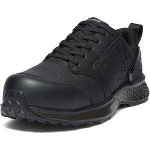 Timberland PRO Womens Reaxion Composite Safety Toe Athletic (6, Black/Grey)