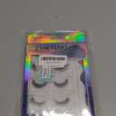 Reusable Self Adhesive Eyelashes No Glue or Eyeliner Needed, Easy To Apply, Stable/Non-slip False Lashes, Natural Look (5 Pairs)