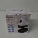 Calogy Mini Heat Press, Heat Transfer Machine, Constant Temp Control, Insulated Safety Base, Fits for Crafts, T-Shirt, Hat, Cap, Pillows(White Pink)