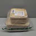 50-Piece Palm Leaf Plates Set | 25 x 10" & 25 x 7" Square Plates | Perfect for Parties, Weddings, and Everyday Use