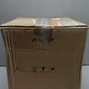 24.5" Ceramic Table Lamp for Living Room with Pre-Attached Shade