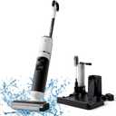 W10 16KPA Cordless Wet Dry Vacuum Cleaner with Self Cleaning, Vacuum and Mop, Long Runtime Wet Dry Vacuum Mop All in One with Edge to Edge Cleaning for Hard Floor, Carpets, 8.8 lbs