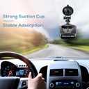 Suitable iRadar ESD SPX RAD 480i 380 450 7800BT Cobra Radar Detector Suction Cup Bracket, Super Suction ar Windshield Radar Detector Mounting Mount