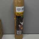 16in x 10ft Black Hardware Cloth 1 inch 16Ga PVC Coated Wire Mesh Vinyl Coated Fence, Welded Metal Chicken Wire Fencing Roll, Garden Plant Fencing, for Chicken Coop and Home Improvement