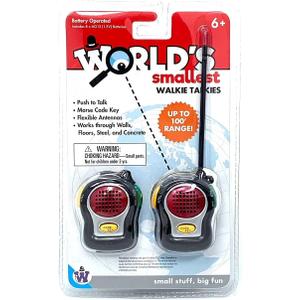 F&T Worlds Smallest Walky Talkies